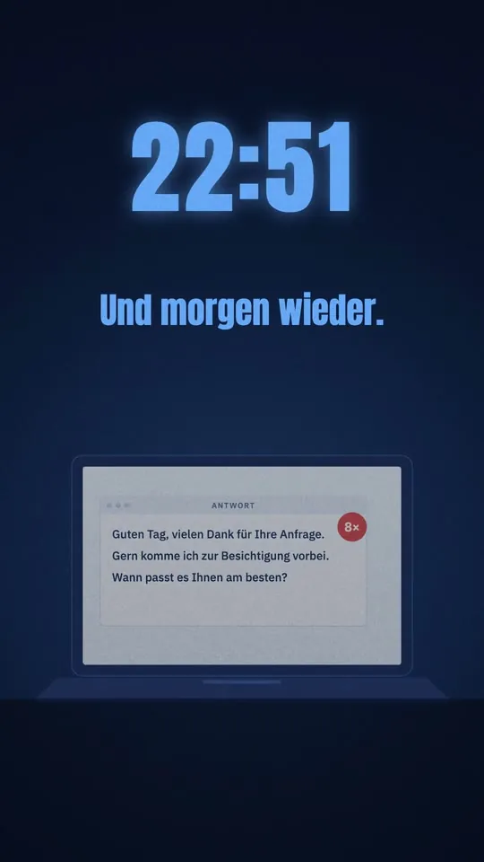 Standbild aus dem Reel Feierabend